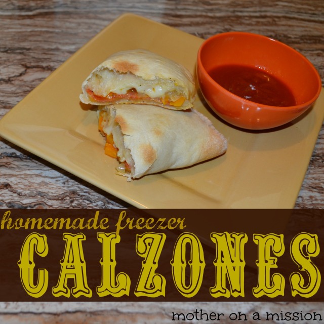 Homemade Freezer Calzones: step-by-step instructions for delicious homemade pizza pockets